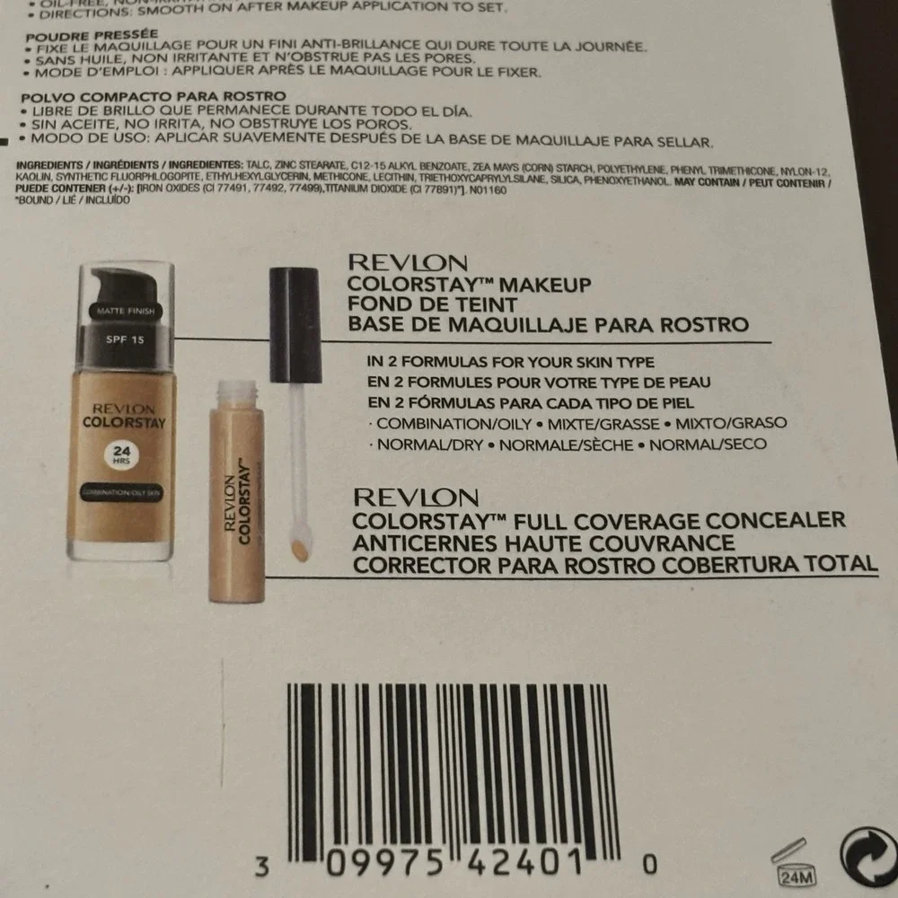 New Revlon ColorStay‎ Pressed Powder 810 Fair 0.3 oz sealed